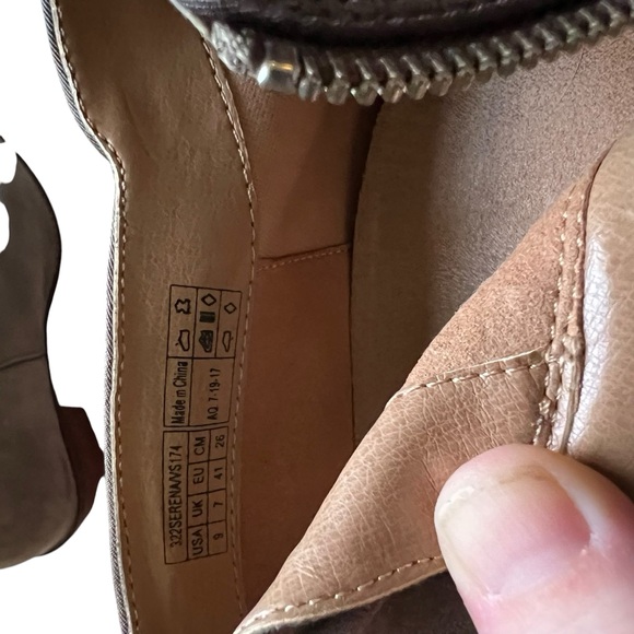 Vionic Serena Women’s Gray Leather Ankle Boots size 9 - Picture 8 of 12